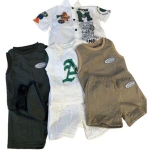 NWT 10 Piece Baby Boy Short Sets 9-12M